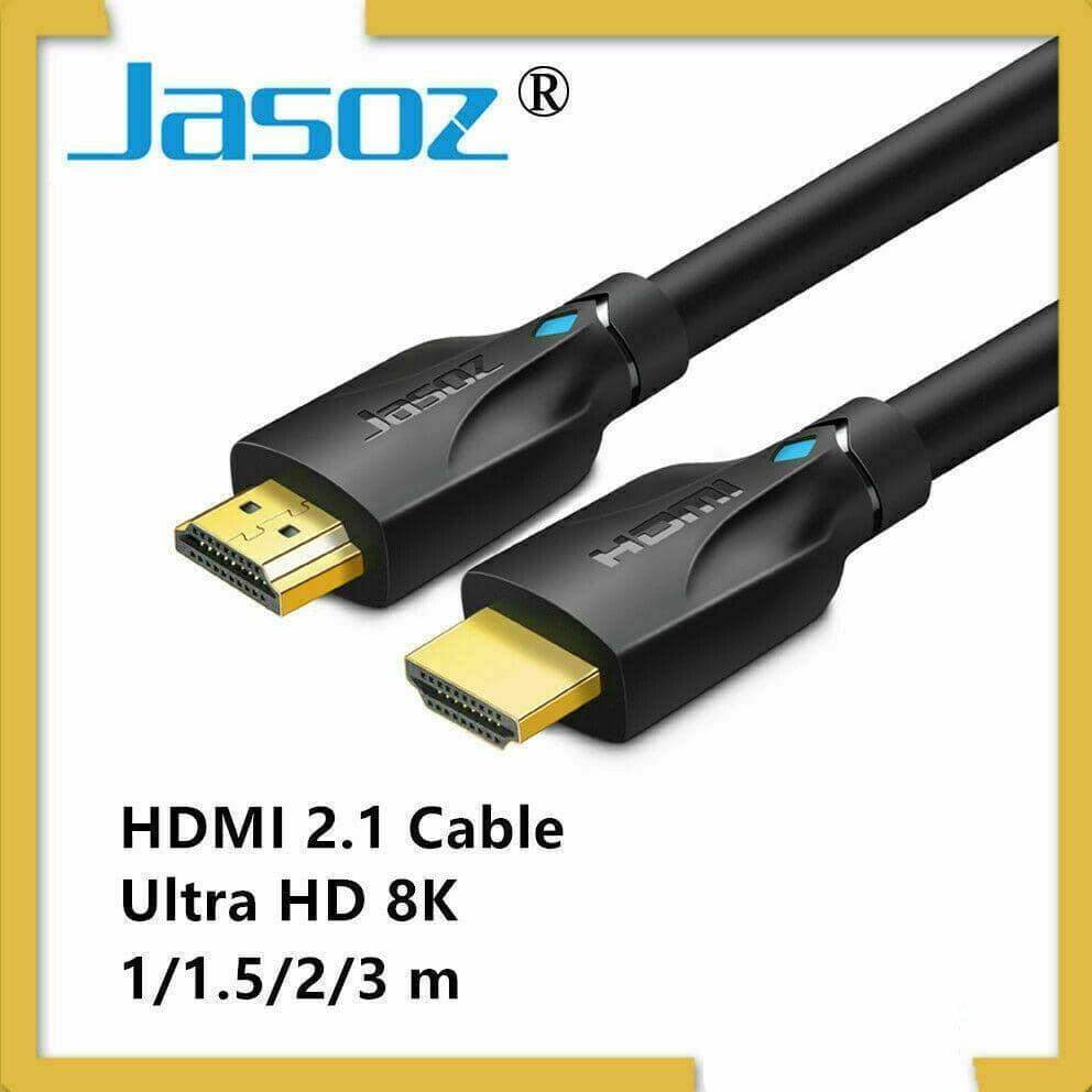 8K Ultra HD HDMI 2.1 Cable with Ethernet, 3D High Speed Braided - 1.5 m - view 2