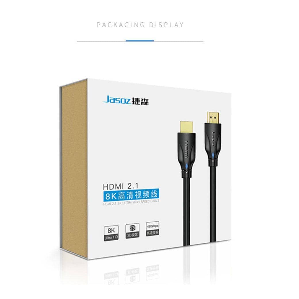 8K Ultra HD HDMI 2.1 Cable with Ethernet, 3D High Speed Braided - 1.5 m - view 3