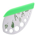 9-Hole Stainless Steel Herb Stripper, Green - view 2