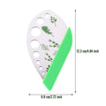 9-Hole Stainless Steel Herb Stripper, Green - view 3