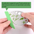 9-Hole Stainless Steel Herb Stripper, Green - view 5