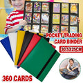9-Pocket Trading Card Binder, 360 Card Capacity - Green - view 2