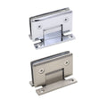 90 Degree Glass Shower Clamp with Bevel Edge - Nickel - view 3