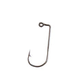 90 Degree High Carbon Steel Jig Hooks for Fishing - Size 1/0, Pack of 100