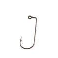 90 Degree High Carbon Steel Jig Hooks for Fishing - Size 3/0, Pack of 100