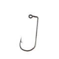 90 Degree High Carbon Steel Jig Hooks for Fishing - Size 4/0, Pack of 100
