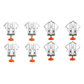 90 Degree Right Angle Clamps, Stainless Steel - Closed Style, Set of 4 - view 3