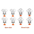 90 Degree Right Angle Clamps, Stainless Steel - Closed Style, Set of 4 - view 5