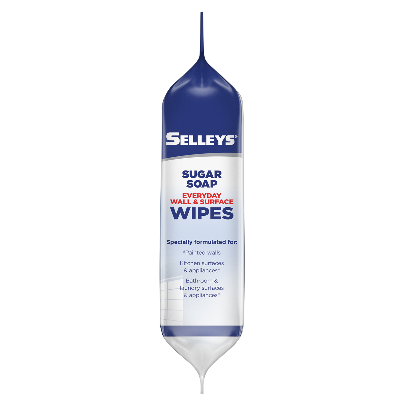 Selleys Sugar Soap Wall Cleaning Wipes 25 Pack, Indoor & Outdoor