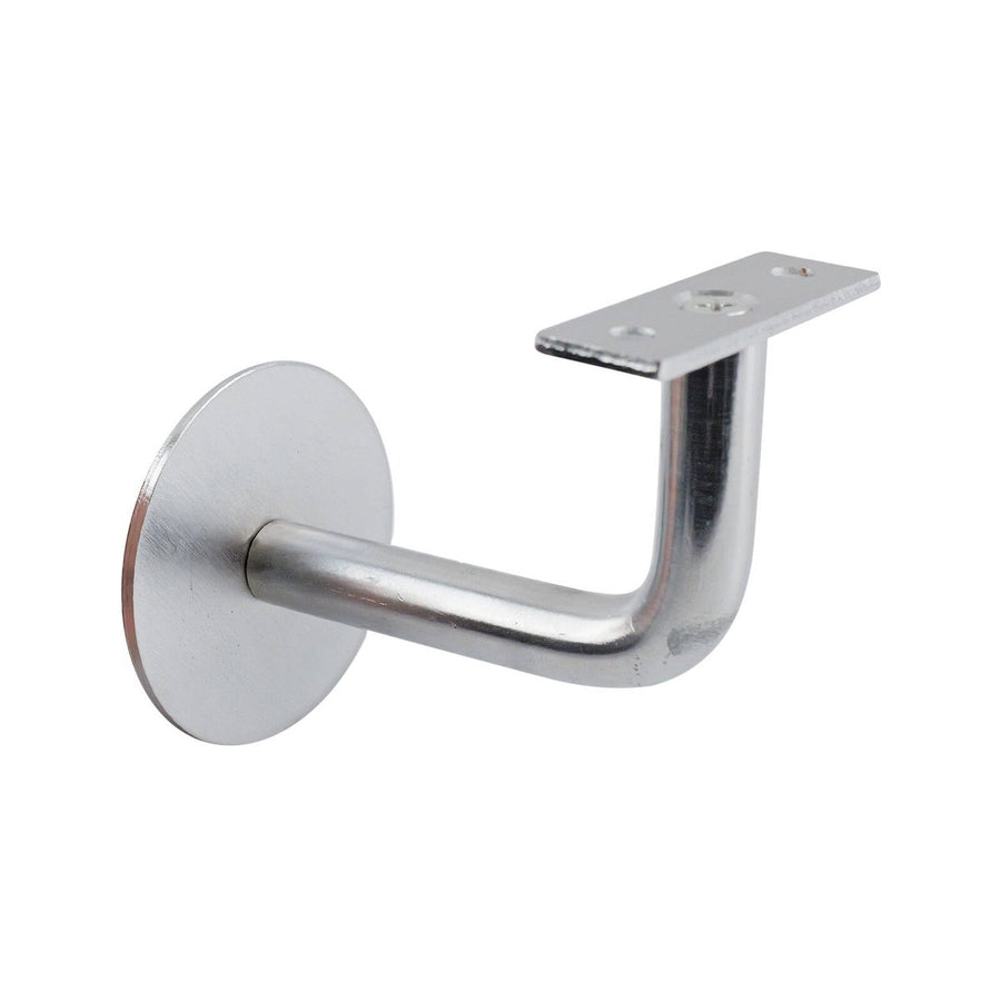 Carinya Handrail Bracket - 160mm - Chrome Plated Steel - Flat Top - SuperSaverAU - view 1