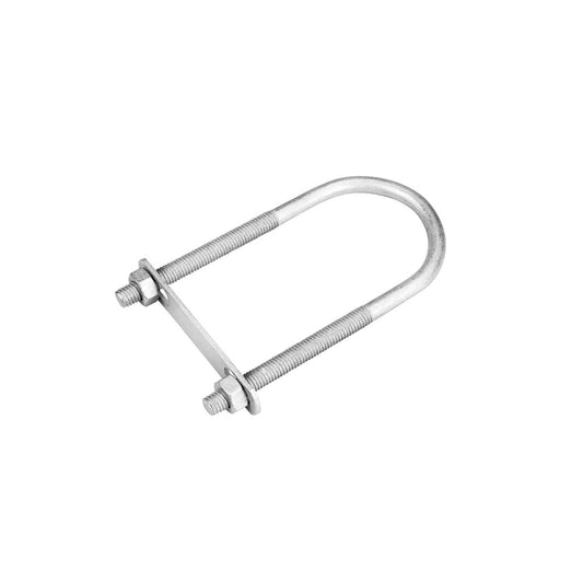 Pinnacle M8 Galvanised Double U Bolt - 8mm x 118mm x 50mm - Corrosion Resistant