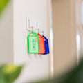 Taskmaster Key Tags with Key Ring, 56 x 29 x 6mm, 20 Pack