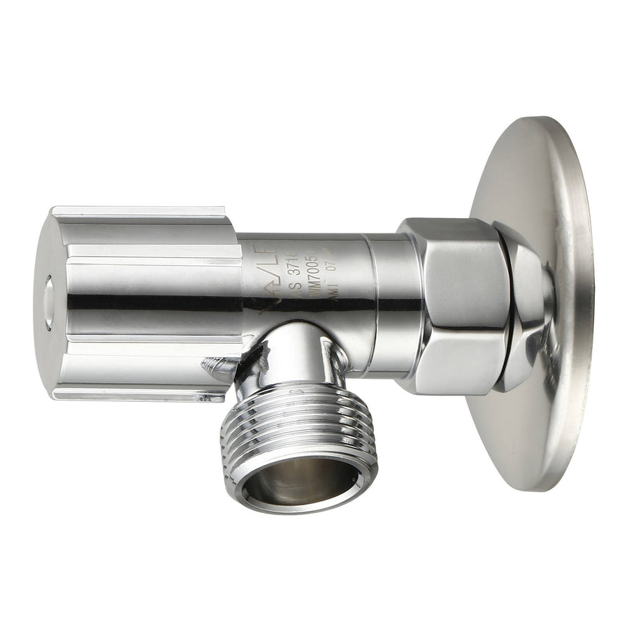 EnduraSeal 20mm Chrome Swivel Outlet Washing Machine Cock, Lead Free Brass