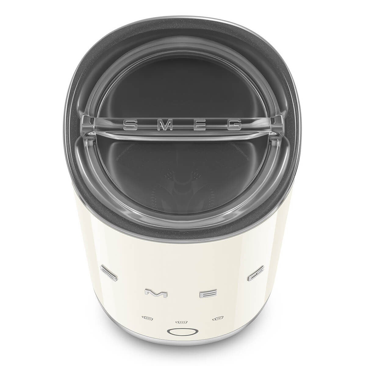 Smeg 50s Retro Style Milk Frother 180ml - Cream, Hot Milk, Hot Froth and Cold Froth - MFF02CRAU