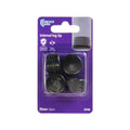 Surface Gard Chair Tip 25mm Black Plastic 4 Pack Easy Glide - SuperSaverAU - view 5