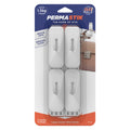 Permastik Large Cosmo Wire Hooks 4 Pack Plastic
