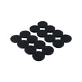 Surface Gard Floor Protection Pads - 29mm Round - Black - 16 Pieces - Minimise Noise & Vibration - SuperSaverAU - view 1