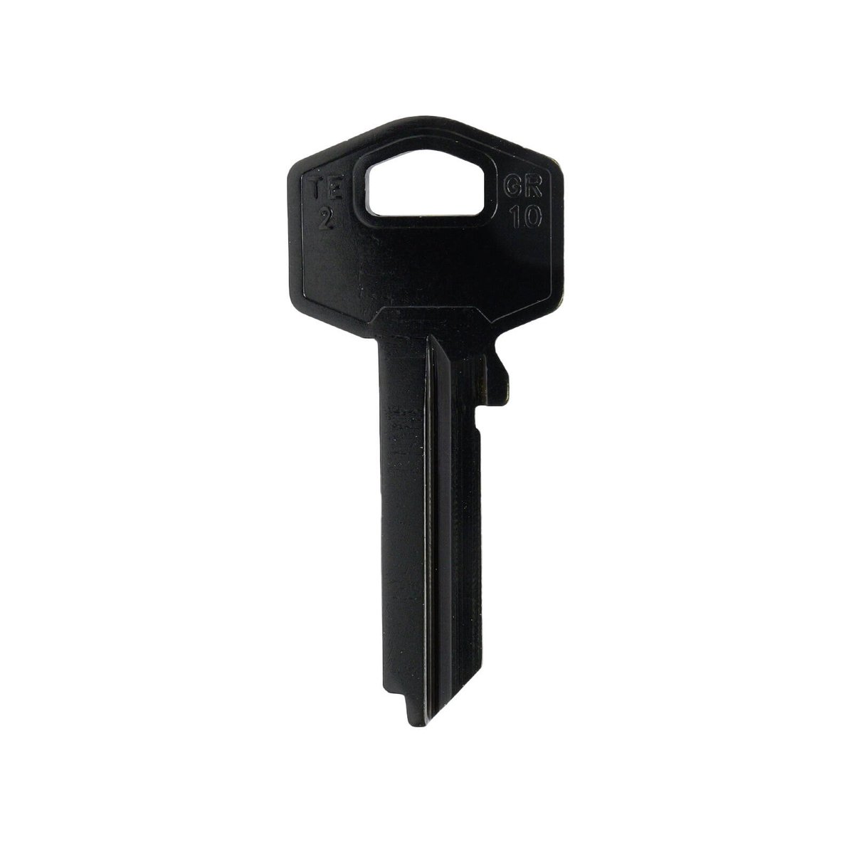 Ehi te2 gr10 Black Blank Key - Aluminium Titanium Alloy - 54mm x 24mm - SuperSaverAU - view 2