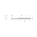 Zenith Hot Dip Galvanised Hex Head Bolts M8 x 120mm 25 Pack - SuperSaverAU - view 4