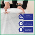 Packz Clear Plastic Dining Chair Cover 1200 x 1000 x 250mm