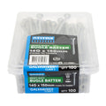 Titan 14g Gal Bugle Batten Screw - 150mm - 100 Pack - Heavy-Duty Fastening - SuperSaverAU - view 1