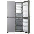 Haier 623L Quad Door Fridge - Satina Silver - 4.5 Star Energy Rating - Wi-Fi Enabled - HRF680YS