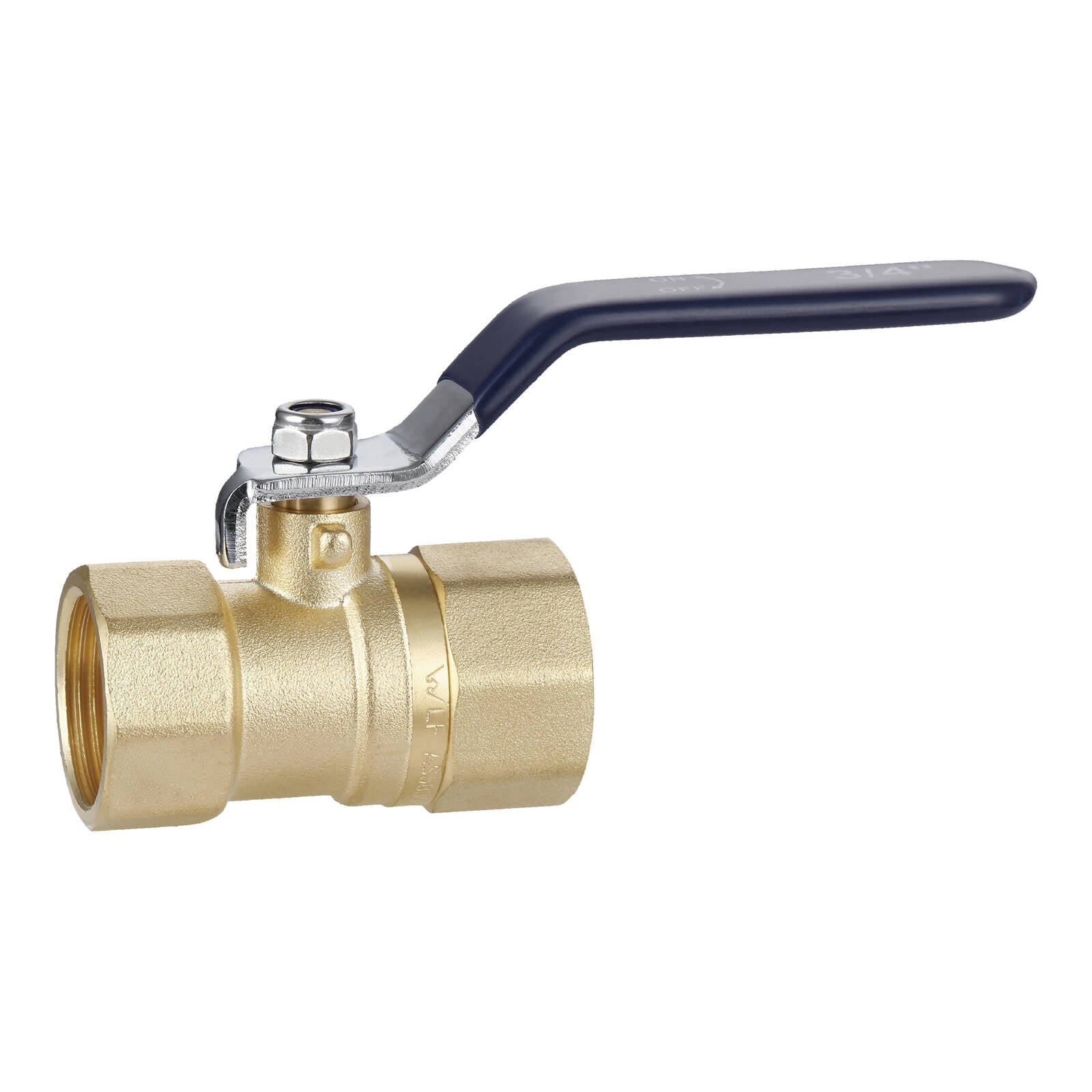 Kinetic 20mm Brass Lever Handle Water Ball Valve, Lead Free Brass, Quarter-Turn