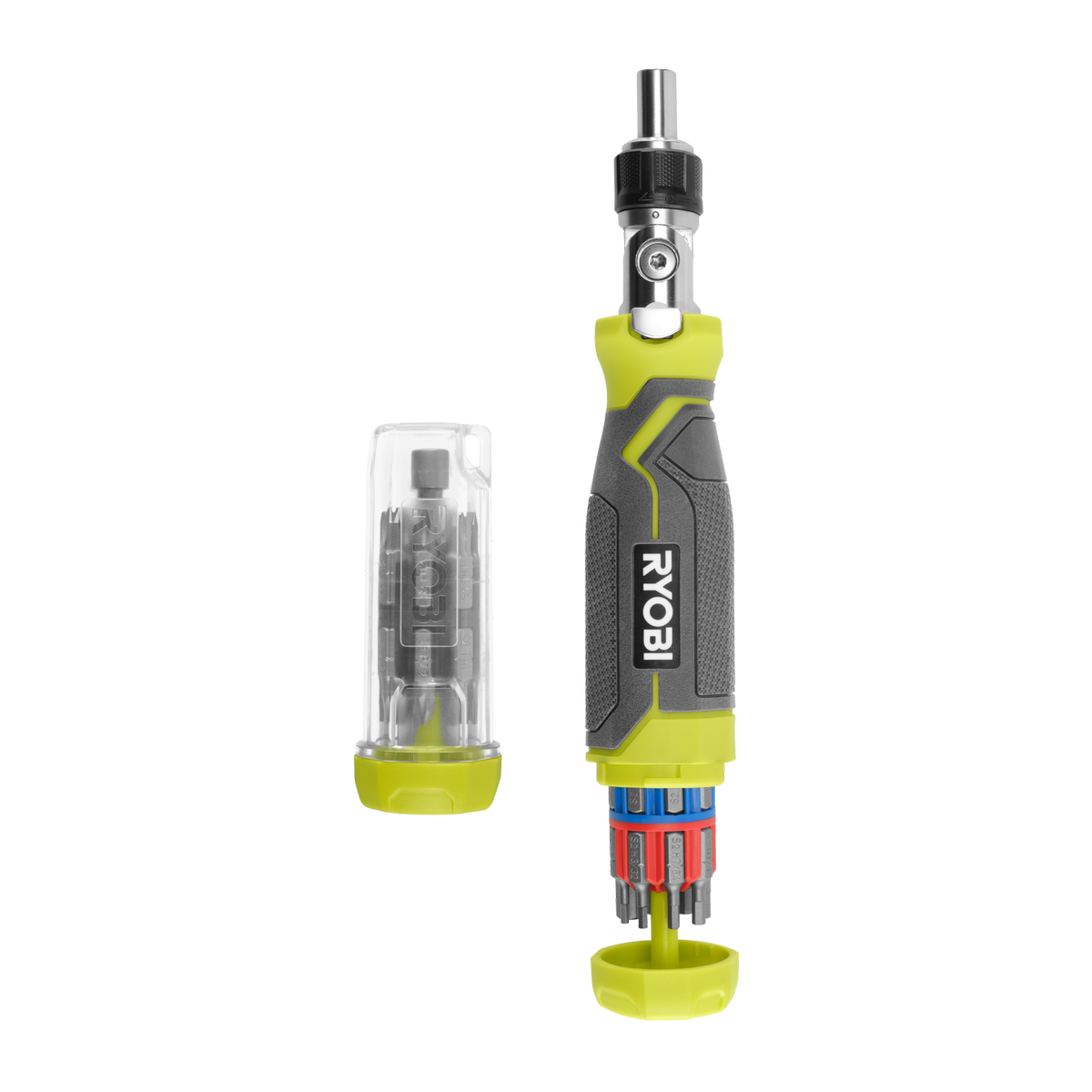 Ryobi 35 Piece Quick Change Ratcheting Driver - 180° Pivoting Head - Compact Design - SuperSaverAU - view 2