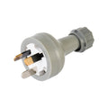 DETA 10A Grey Plug Top 3 Core PVC 240V Flexible Cord 6336B