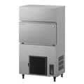 Hoshizaki self-contained cube ice maker - up to 109kg/day - stainless steel - IM-130PE-28