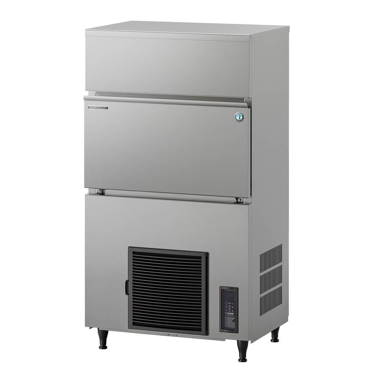 Hoshizaki self-contained cube ice maker - up to 109kg/day - stainless steel - IM-130PE-28