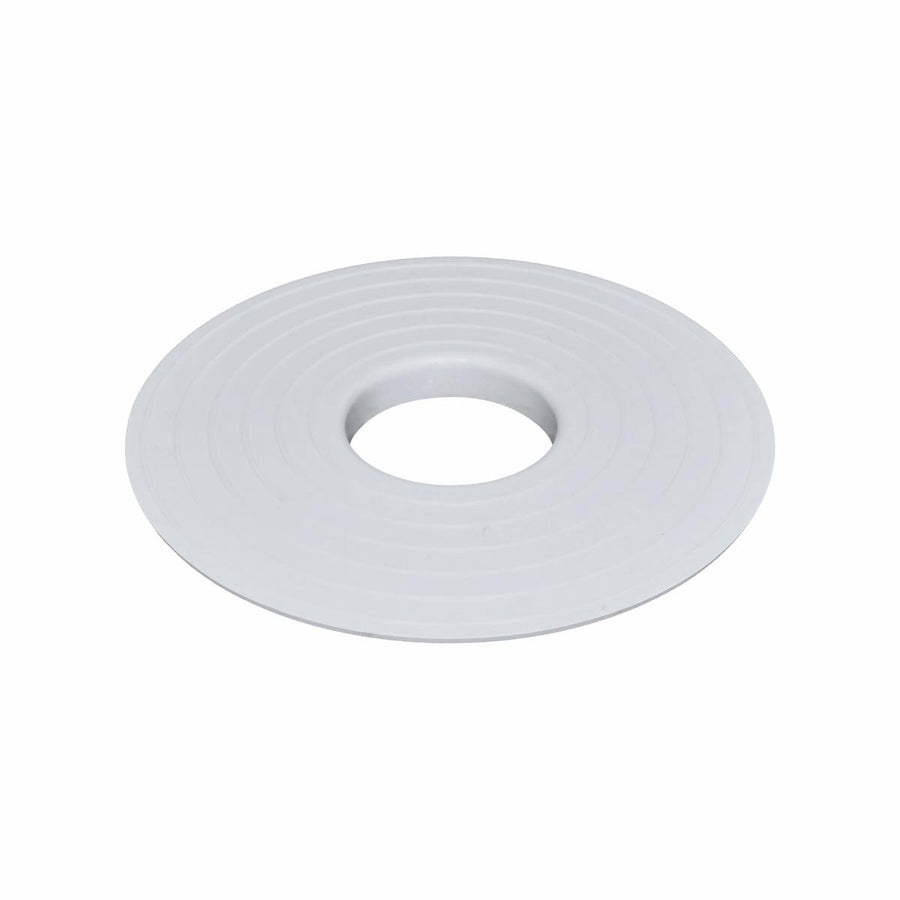 Kinetic 80mm Waste Tray Floor Flange PVC Light Grey Water Drainage - SuperSaverAU - view 1