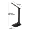 Verve Design Black Alyx Task Lamp - LED - 3.9W - Adjustable Height - USB Powered - SuperSaverAU - view 5