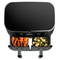 Ninja Foodi Max Dual Zone Air Fryer 9.5L - Black - Smart Finish, Match Cook, Six Functions - AF400