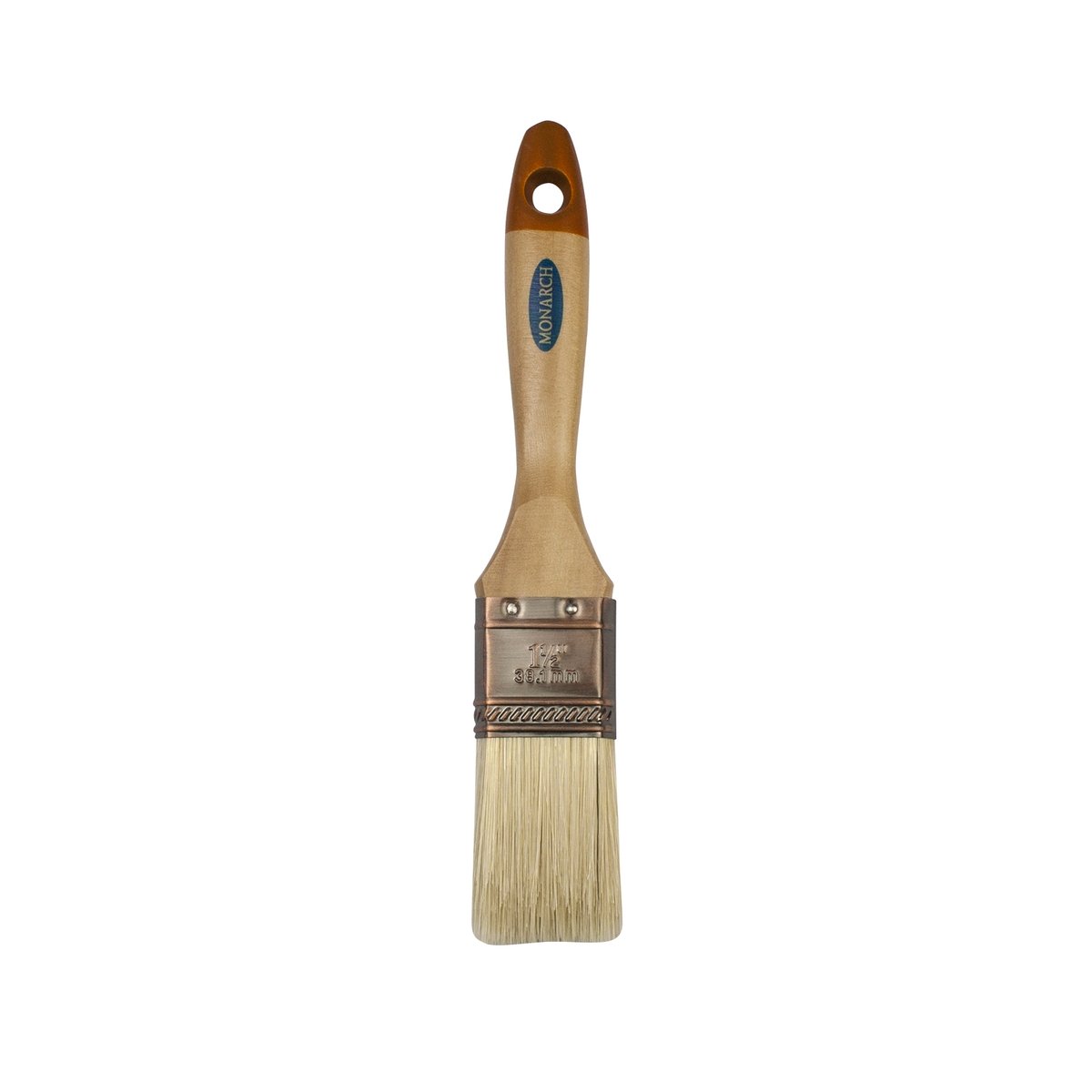 Monarch Woodcare Paint Brush - 38mm - Hog Bristle & Synthetic - No Brush Marks - SuperSaverAU - view 2