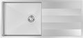 Abey stainless steel single bowl sink with right hand drainer - top, under or flush mount - ST460SU
