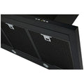 Schweigen 90cm Silent Canopy Rangehood - Matte Black - 900m³/h Isodrive Motor - 57W - DS3131-R2BSTPAK