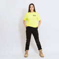 Green Hip Skinny Flex Women's Work Pants Black Size 6 Cotton Stretch UPF 50+ High-Rise