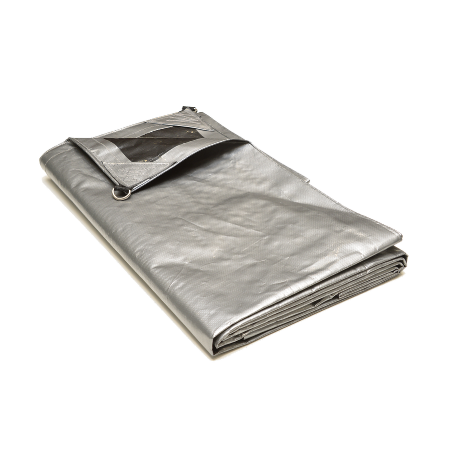 Polytuf D-Ring Tarpaulin 1.8 x 2.4m Heavy Duty UV Resistant - SuperSaverAU - view 1