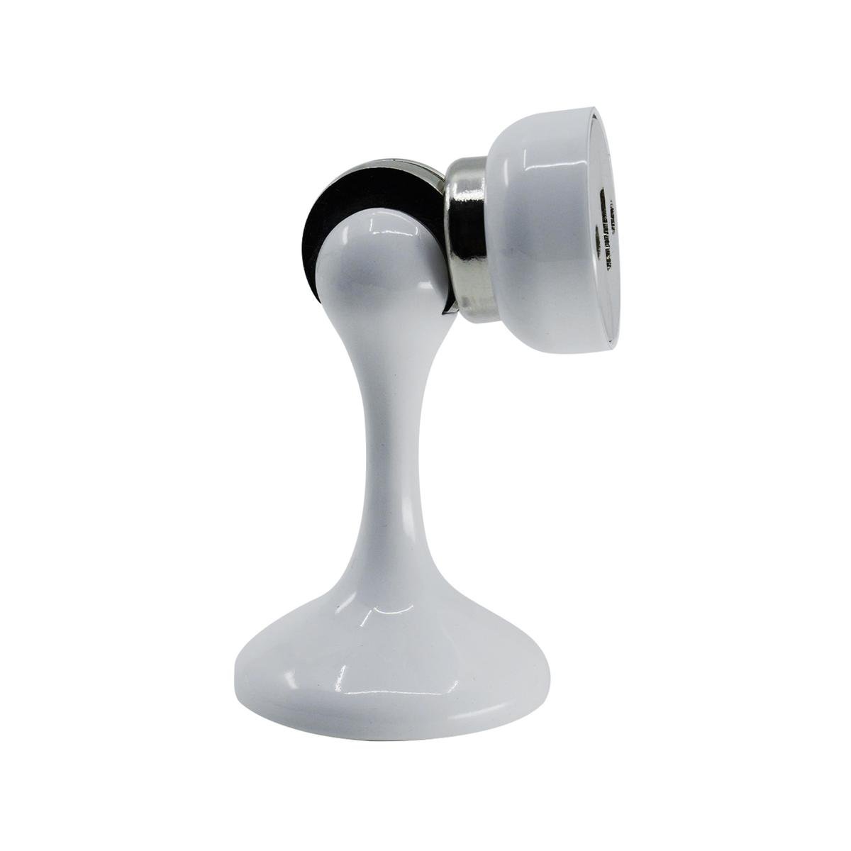 Adoored Trumpet White Magnetic Door Stop - 42mm x 68mm x 42mm - Shock Absorbing - SuperSaverAU - view 1