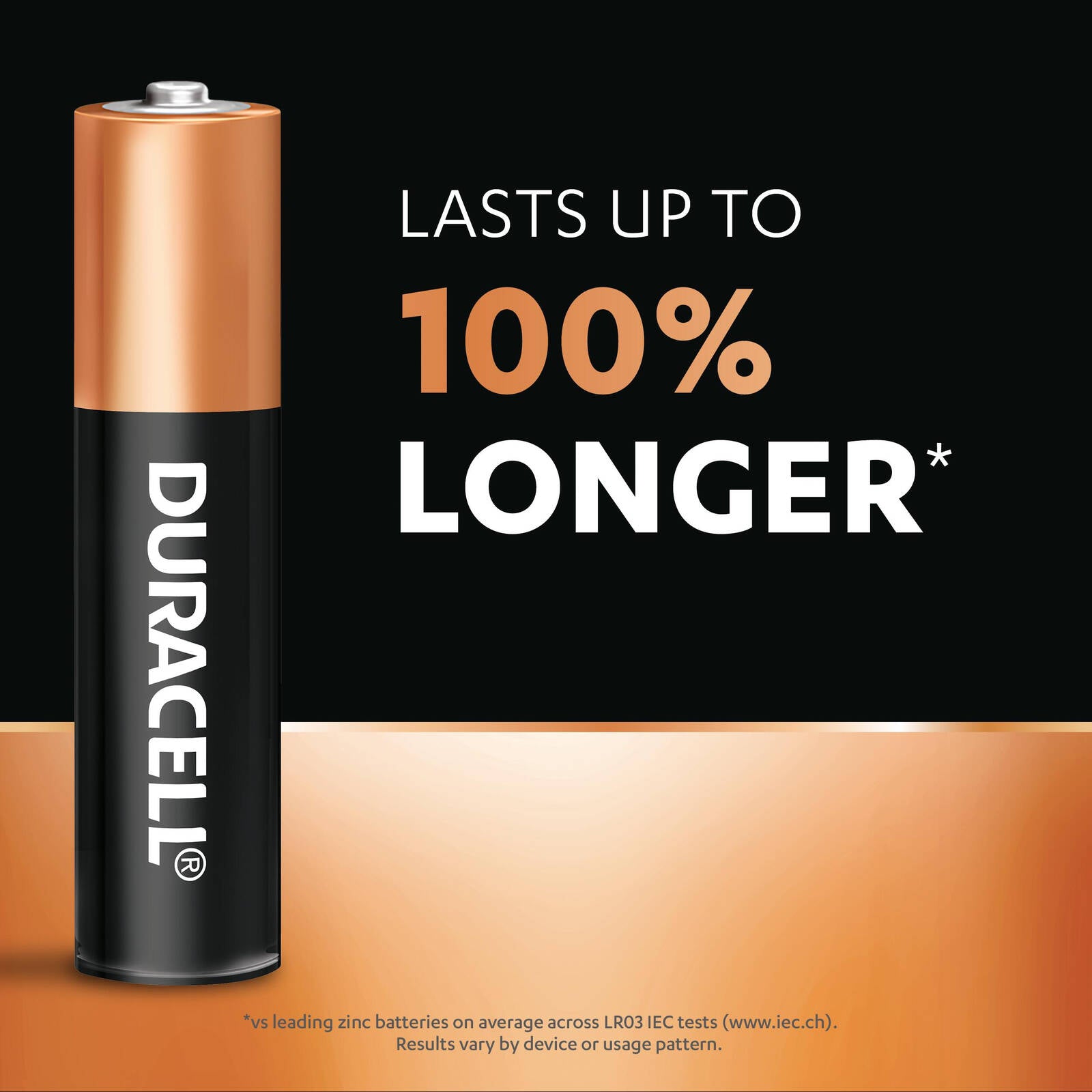 Duracell Coppertop AAA Alkaline Batteries 48 Pack