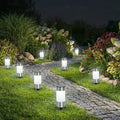 Click Byron Solar LED Pathway Bollard Stainless Steel