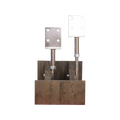 Roof Extenda Bracket - 250mm to 310mm - Mild Steel - Adjustable Height - SuperSaverAU - view 2