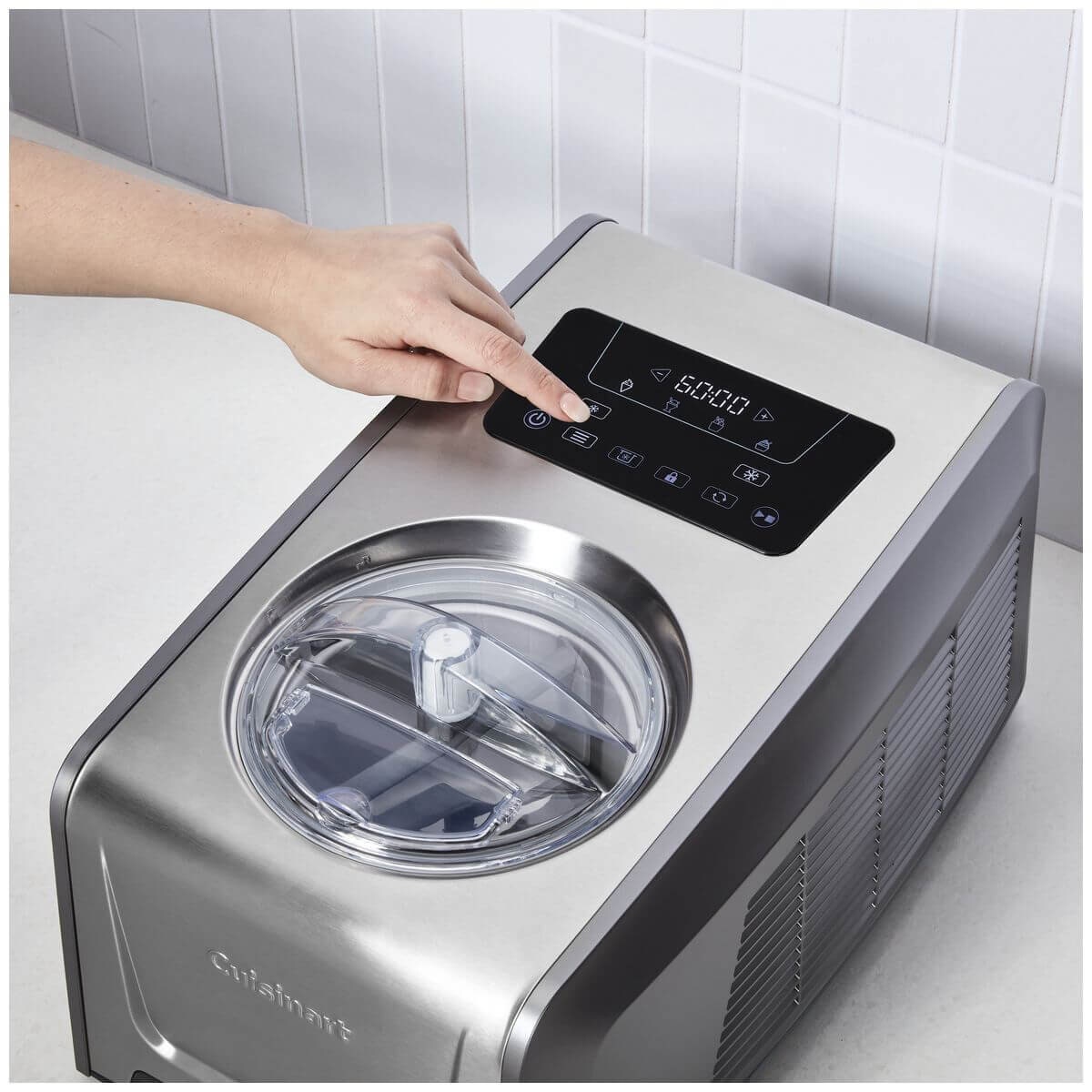 Cuisinart Freeze Ease Pro Ice Cream and Gelato Maker - 1.5L - Built-in Compressor - ICE-150XA