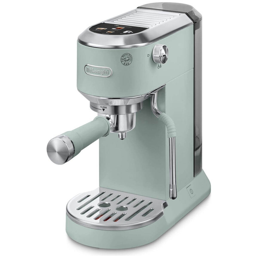 DeLonghi Dedica Duo Cold Brew Coffee Machine - 15 Bar Pump, Slim Full Metal Design, Green - EC890GR