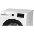 Beko 8kg Front Load Washing Machine - White, SteamCure Hygiene+, EnergySpin, ColdWash, Drum Clean - BFLB8010W