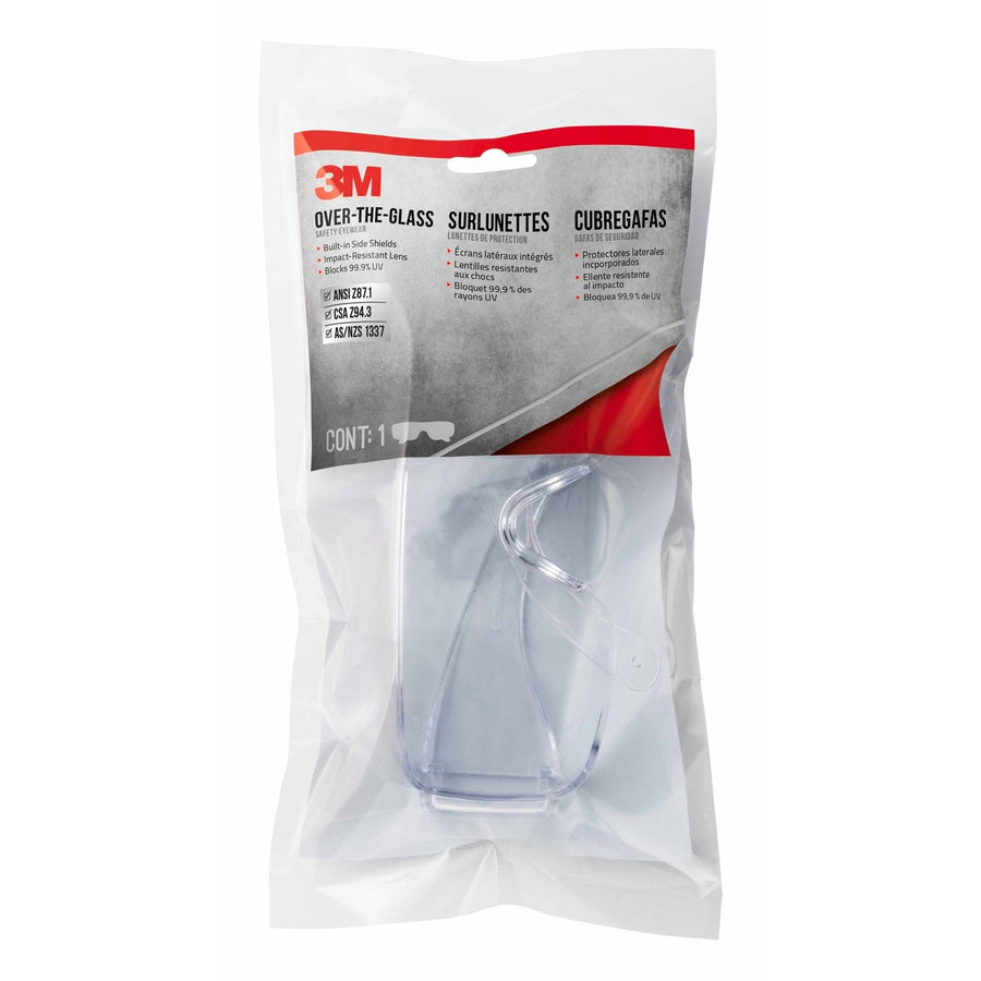 3M™ Clear Overspecs Safety Glasses - SuperSaverAU - view 1