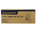 Craftright T Handle Hex Key Set - 8 Piece - CR-V - Cushioned Grip - SuperSaverAU - view 2