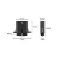 Rolltrak Adjustable Carriage - 72mm x 62mm - Nylon - Heavy Duty - SuperSaverAU - view 2