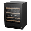 Hisense Dual Zone Wine Cabinet - Black - Triple Glazed - Vivino and ConnectLife - HRWC46B